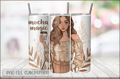 Sassy Girl Sarcastic 20 Oz Tumbler Wrap PNG Sublimation Shetara Begum 