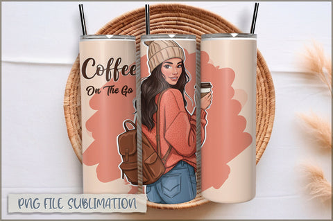Sassy Girl Sarcastic 20 Oz Tumbler Wrap PNG Sublimation Shetara Begum 