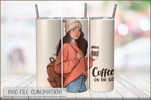 Sassy Girl Sarcastic 20 Oz Tumbler Wrap PNG Sublimation Shetara Begum 