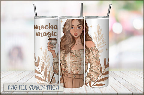 Sassy Girl Sarcastic 20 Oz Tumbler Wrap PNG Sublimation Shetara Begum 