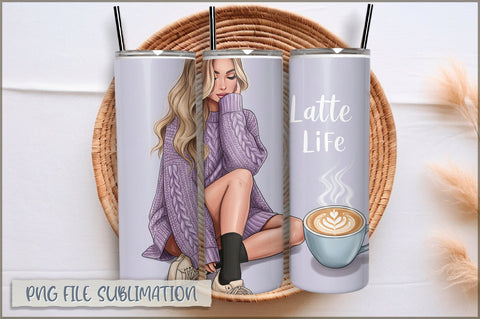 Sassy Girl Sarcastic 20 Oz Tumbler Wrap PNG Sublimation Shetara Begum 