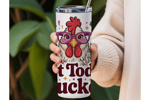 Sassy Hen 20oz Tumbler Wrap Sublimation DesignSVG 