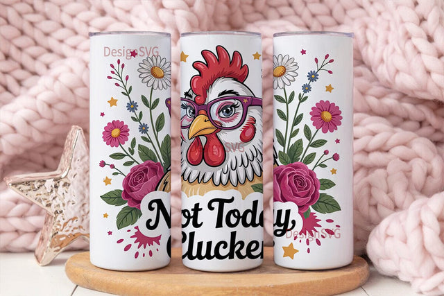 Sassy Hen 20oz Tumbler Wrap Sublimation DesignSVG 