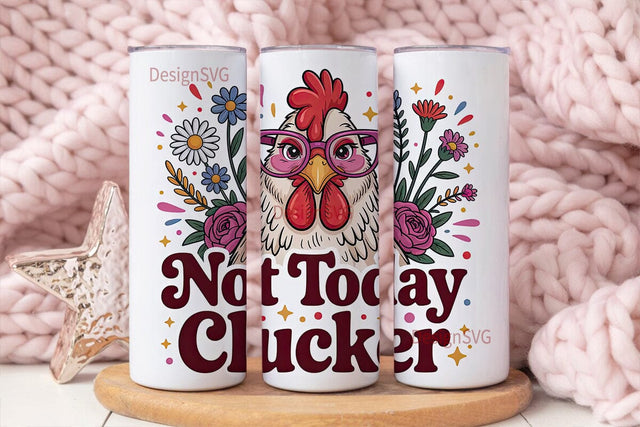 Sassy Hen 20oz Tumbler Wrap Sublimation DesignSVG 