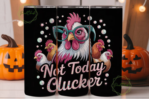 Sassy Hen 20oz Tumbler Wrap Sublimation PixelChick 