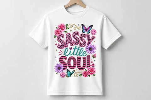 Sassy Little Soul PNG | Trendy Girl Sublimation Design Digital Download SVG BillahCrafts 