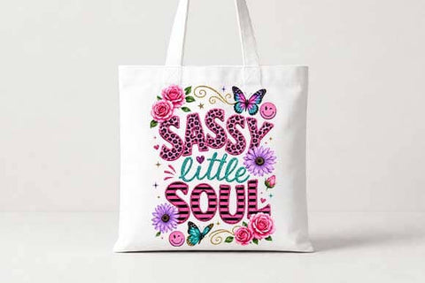 Sassy Little Soul PNG | Trendy Girl Sublimation Design Digital Download SVG BillahCrafts 