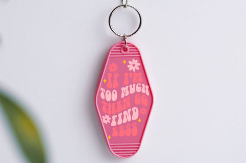 Sassy Motel Keychain SVG Bundle Sublimation Cut file SVG Freeling Design House 