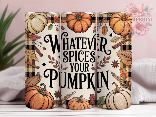 Sassy Pumpkin Spice Fall Tumbler Wrap, Sassy Pumpkin Png, 20oz Skinny Tumbler, Sublimation Download, Whatever Spices Your Pumpkin, Autumn Tumbler Wrap, Pumpkin Spice Vibes Sublimation Li Zamperini 