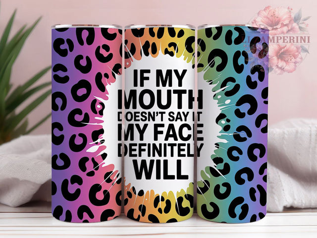 Sassy Quote Funny Attitude Tumbler, Funny Attitude Wrap, 20oz Sublimation Wrap, Sarcastic Saying Cup, Bold Personality Design, Witty Humor Tumbler, Feisty Mood Gift Sublimation Li Zamperini 
