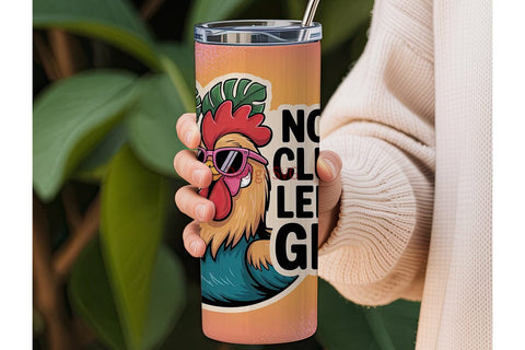 Sassy Rooster 20oz Tumbler Wrap Sublimation DesignSVG 
