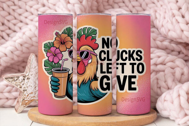 Sassy Rooster 20oz Tumbler Wrap Sublimation DesignSVG 