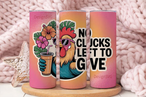 Sassy Rooster 20oz Tumbler Wrap Sublimation DesignSVG 