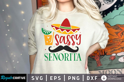 Sassy senorita SVG design SVG Regulrcrative 