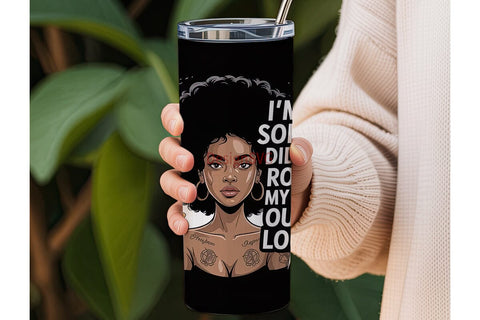 Sassy Sunflower Queen 20oz Tumbler Wrap Sublimation DesignSVG 