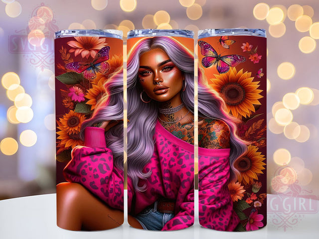 Sassy Tattoo Quote Tumbler, Tattoo Girl, Sassy Quotes, Sublimation Art, 20oz Tumbler, Bold Wrap, Fun Design Sublimation SvggirlplusArt 