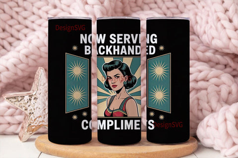 Sassy Tennis Tumbler Wrap Sublimation DesignSVG 