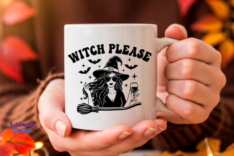 Sassy Witch Please Halloween SVG | Halloween Design SVG SVG Sublimatiz Designs 
