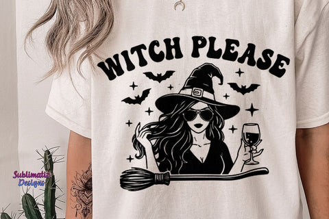 Sassy Witch Please Halloween SVG | Halloween Design SVG SVG Sublimatiz Designs 