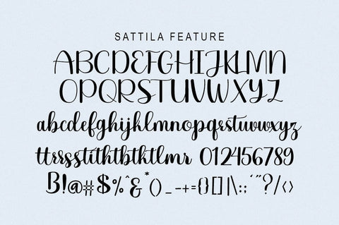 Sattila Font gatype 