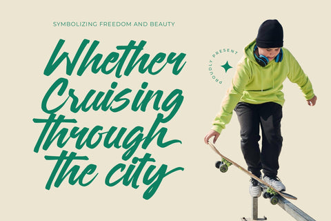 Sattyne Bregast - Bold Brush Font Type Font Letterena Studios 