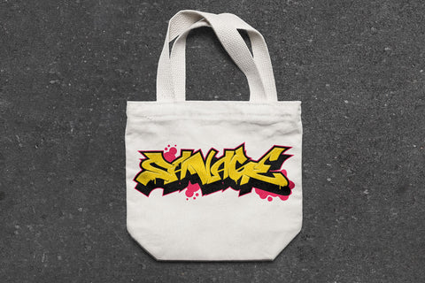 Savage Graffiti Street Art Graphic | SVG, PNG, EPS, PDF, AI SVG Mozzatype 