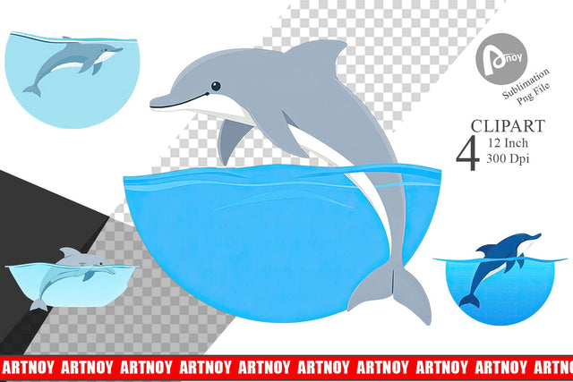 Save Ocean Clipart Sublimation artnoy 