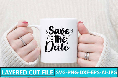 Save the Date SVG Design SVG Syaman 