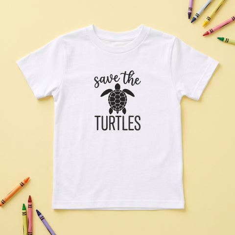 Save the Turtles Embroidery Design – Sea Turtle Ocean Conservation Wildlife Machine Embroidery File Embroidery/Applique DESIGNS PatternFeed8 