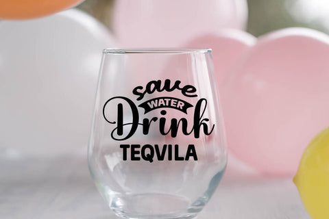 Save Water Drink Teqvila SVG Angelina750 