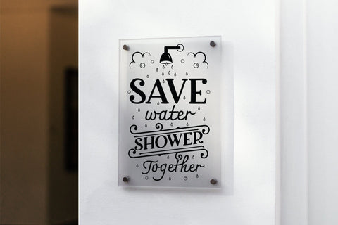 Save Water Shower Together, Funny Bathroom SVG SVG CraftLabSVG 