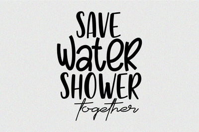 save water shower together SVG nirmal108roy 