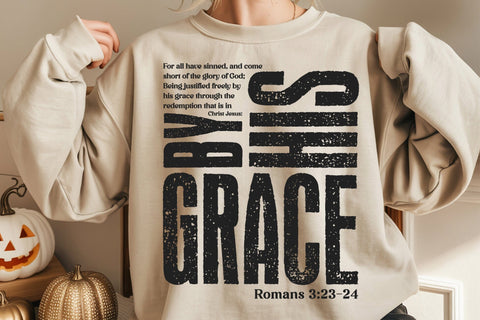 Saved By His Amazing Grace Svg, Jesus Svg SVG DesignDestine 