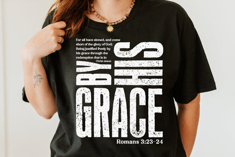 Saved By His Amazing Grace Svg, Jesus Svg SVG DesignDestine 