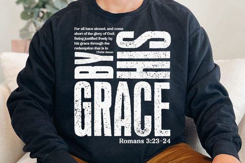 Saved By His Amazing Grace Svg, Jesus Svg SVG DesignDestine 
