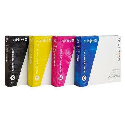 Sawgrass SG500/SG1000 SubliJet UHD Sublimation Ink Physical Craft Express Full Set UHD 