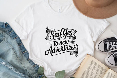 Say Yes To New Adventures SVG Angelina750 