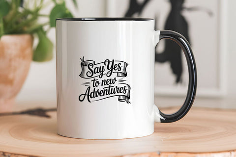 Say Yes To New Adventures SVG Angelina750 