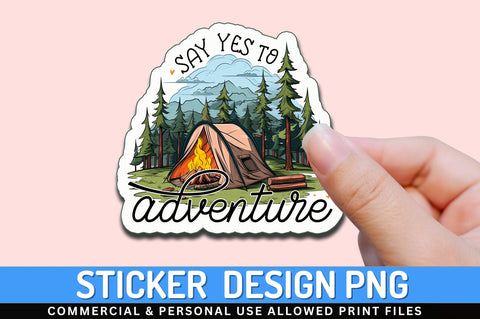 Say yes to Sticker Design Sublimation Regulrcrative 
