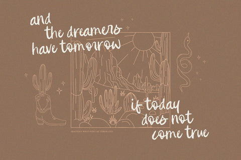 Sbastian West - Handbrushed Script Font Font Timur type 