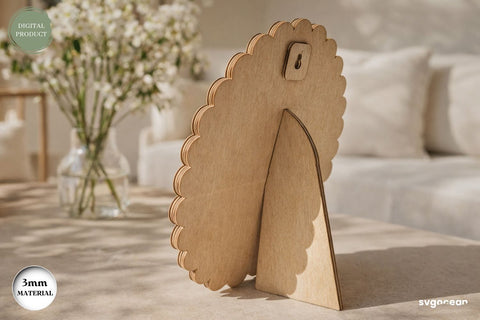 Scalloped Flower Frame SVG Bundle SVG SvgOcean 