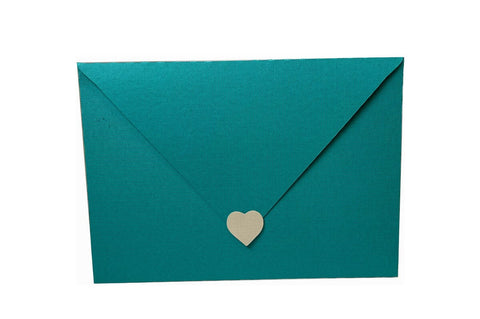 Scalloped Heart Envelope for 5x7 Card SVG Sharia Morton Designs 