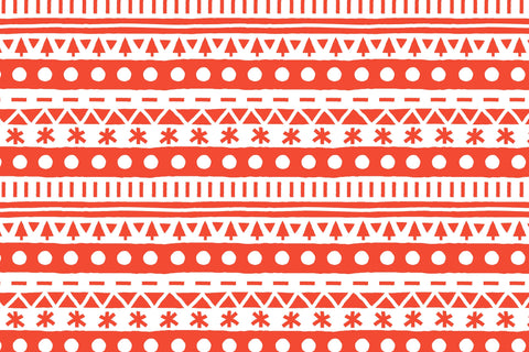 Scandinavian Christmas Seamless Patterns & Digital Papers Digital Pattern Rin Green 