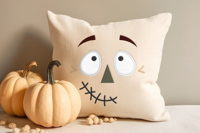 Scarecrow Face Applique Embroidery Embroidery/Applique DESIGNS Designed by Geeks 