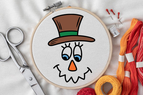 Scarecrow Face SVG Fall Bundle Cricut SVG DesignDestine 