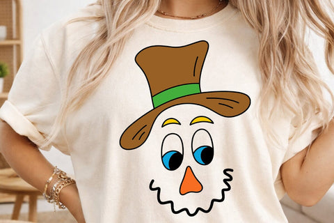 Scarecrow Face SVG Fall Bundle Cricut SVG DesignDestine 