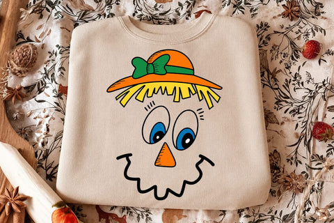 Scarecrow Face SVG Fall Bundle Cricut SVG DesignDestine 
