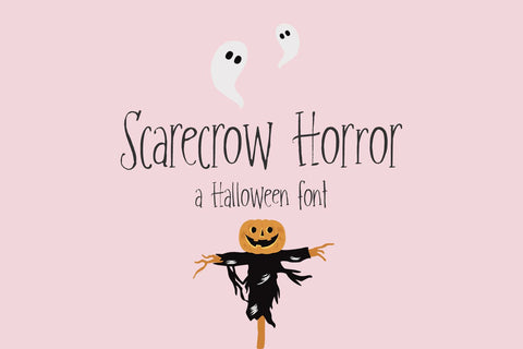 Scarecrow Horror Serif Display Font Font Beck McCormick 