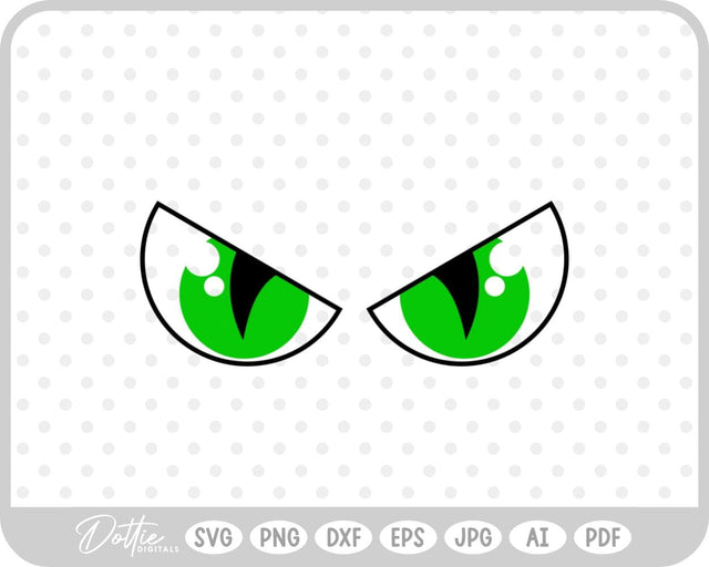 Scary Eyes SVG DottieDigitals 