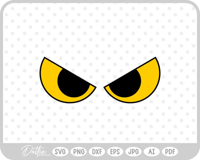 Scary Eyes SVG DottieDigitals 
